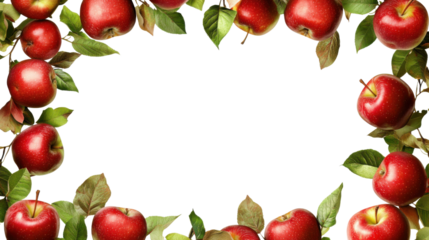 Apple frame edge transparent background