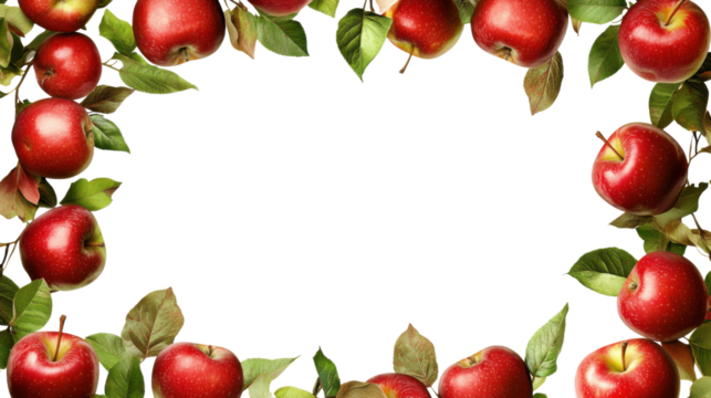 Apple frame edge transparent background