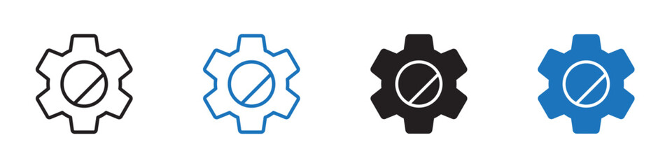 Adiutor icon Flat line symbol