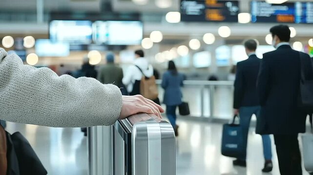 Person Apprehended at Airport Security Checkpoint