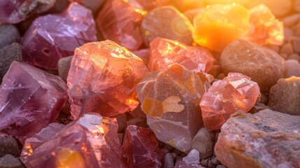 Precious crystals create an awesome background. Stone wallpapers appear great.