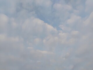 blue sky with clouds