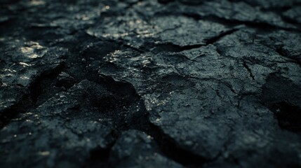 Dark Cracked Earth Texture Background Image