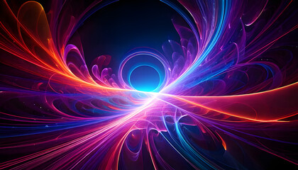 Artistic Space Background .	