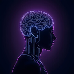 Obraz premium 3d rendered illustration of a brain
