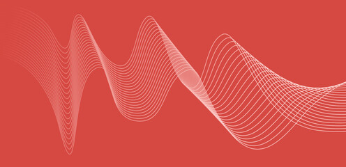 Red blend line art background. Vector illustration good for website, wallpaper, banner, flyer