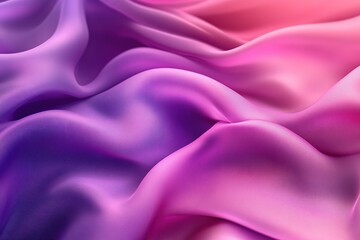 Obraz premium Draped fabric in shades of purple and pink