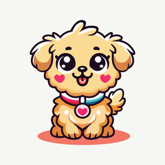 Obraz premium A Teddy Cute Cat With A Collar That Says The Animal Character