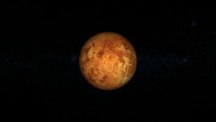 3d venus surface rotated footage © NCSF
