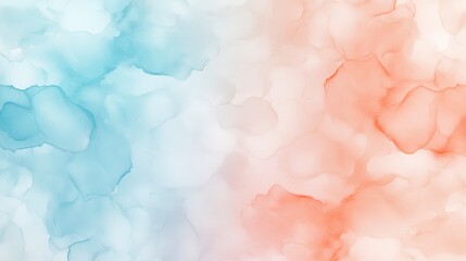 Tranquil Watercolor Washes Seamless Pattern for Wedding Stationary and Invitations