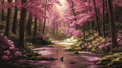 "A Silent Grey Wolf Stalking Through the Snow-Covered Wilderness"