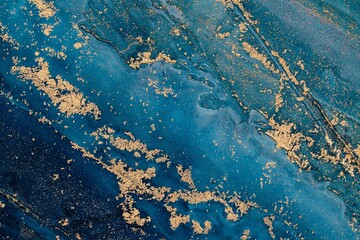 Original artwork photo of marble ink abstract art. High resolution photograph from exemplary...