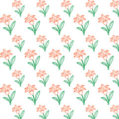 seamless floral pattern