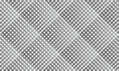 abstract seamless black white irregular gradient line cross pattern suitable for background.