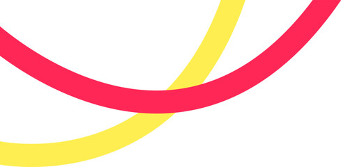 Curved lines birthday party decorations are colorful