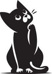 cartoon cat vector 
