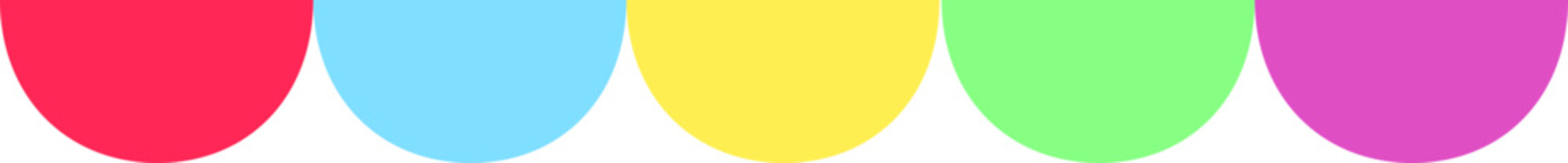 Obraz premium Curved lines birthday party decorations are colorful
