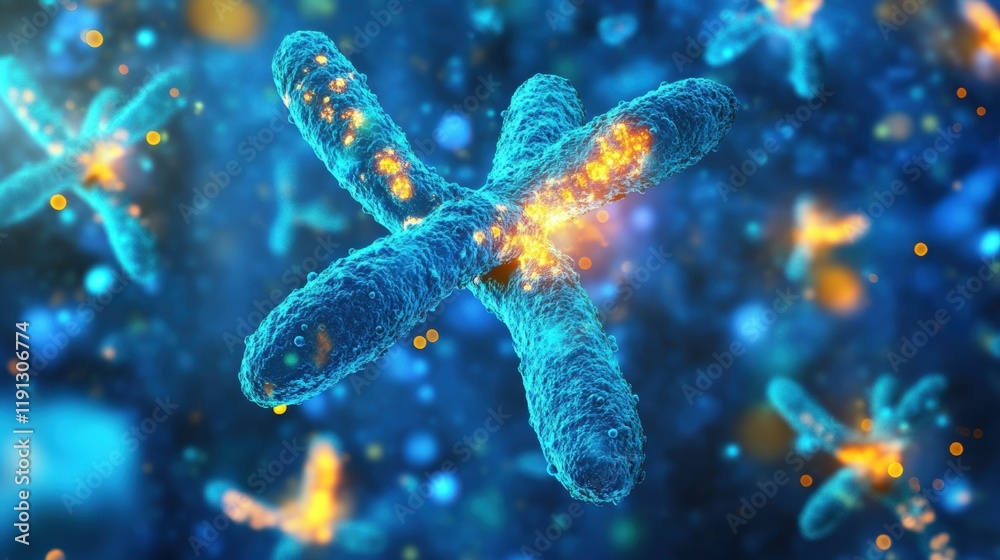 Leinwandbilder antibodies engage glowing viruses in a dynamic battle within a microscopic environment. generative a