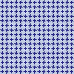Blue and periwinkle abstract shapes seamless pattern background