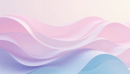 Pastel Paper Waves