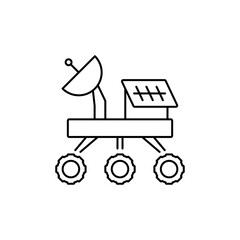 The Robot Explorer outline icon represents exploration.