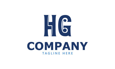 HG H hg initial logo | initial based abstract modern minimal creative logo, vector template image. luxury logotype logo, real estate homie logo. typography logo. initials logo