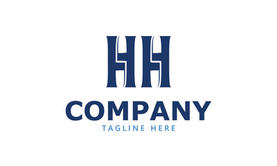 HH H hh initial logo | initial based abstract modern minimal creative logo, vector template image. luxury logotype logo, real estate homie logo. typography logo. initials logo