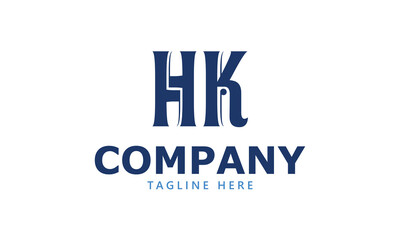 HK H hk initial logo | initial based abstract modern minimal creative logo, vector template image. luxury logotype logo, real estate homie logo. typography logo. initials logo