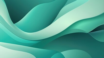 Abstract blue wave design with light lines and a futuristic gradient texture