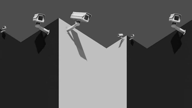 cctv cameras recording footage
