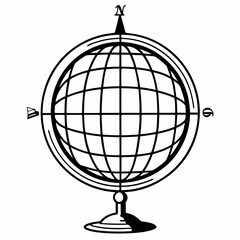 globe in a cage