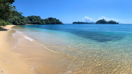 Serene Island Beach Paradise