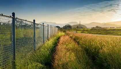 fence in the field