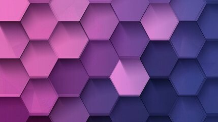Abstract Honeycomb Hexagon Background with Vivid Color Gradient