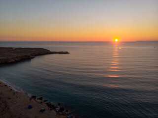 Beautiful beach in Hengam Island, in Persian Gulf of Iran