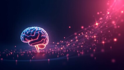 Holographic Barin Background