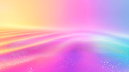 Holographic blurred sparkles, gradient background