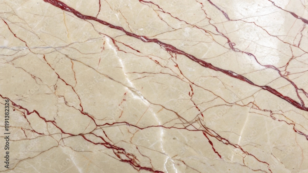 Poster a closeup of polished marble displaying a sleek reflective surface with delicate ing in shades of cr