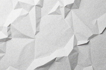 Wrinkled light gray kraft paper, uneven surface , cardboard, light grey