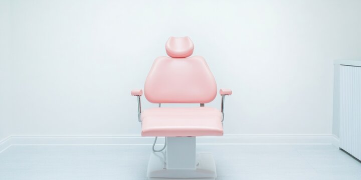 Modern Dental Office with Dentist’s Chair Dental Chair Focus for National False Teeth Day and Dental Health Holidays