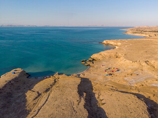 Beautiful beach in Hengam Island, in Persian Gulf of Iran