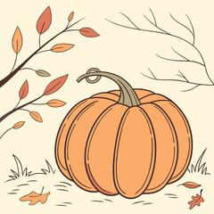 halloween pumpkin isolated on white background