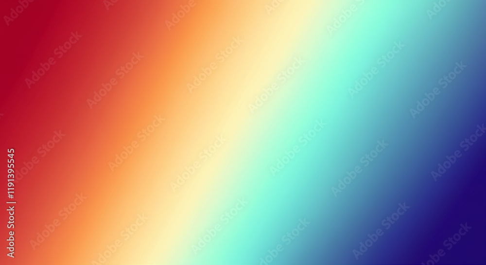 Poster gradient background with colorful blend in smooth transition for design