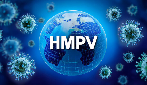 Hmpv human metapneumovirus attacking planet earth