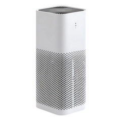 Modern White Air Purifier Clean Home Device AirCleaner pure room dust fresh style space filter      