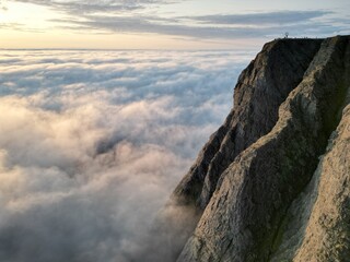 Nordkap in Norwegen zur Mitternachtssonne