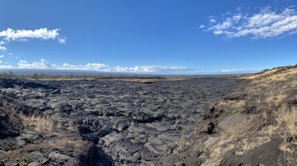 Volcanic Landscape of a Majestic Plateau