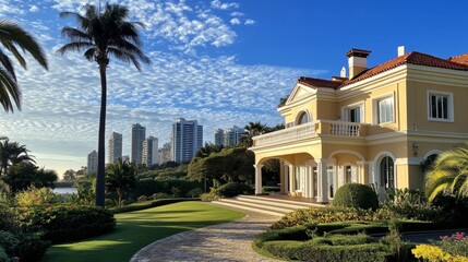 Luxury Mansion with Stunning City Views