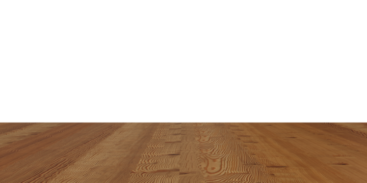 wood floor on isolated empty background