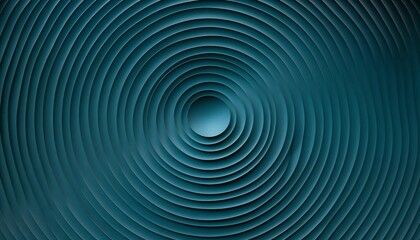 Abstract ripple effect background with concentric circles in teal and navy, featuring a subtle gradient and calming effect